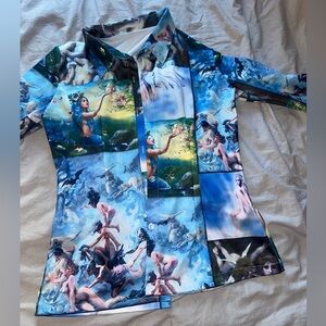 Button up long sleeve shirt